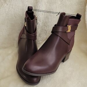 NEW Tommy Hilfiger Women’s Diyana Ankle Boots. Size 11. Brown Color.